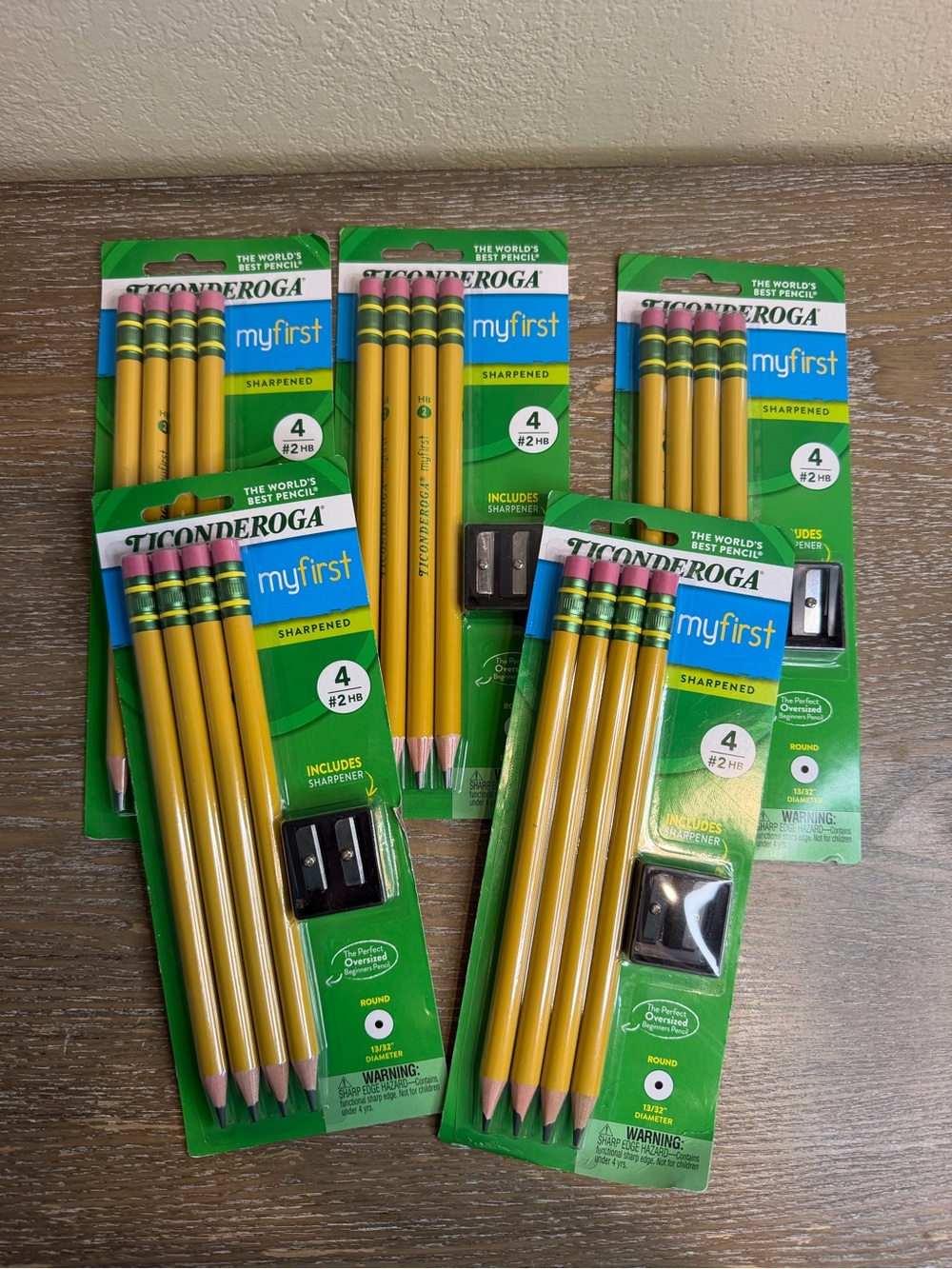 My first Ticonderoga pencil 5 sets new